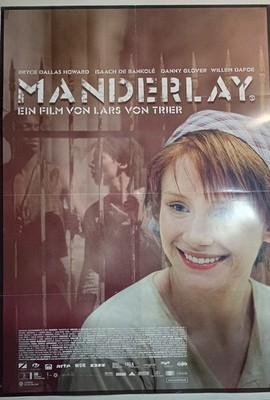 Filmplakat MANDERLAY A1 Kinoposter Bryce Dallas Howard Lars von Trier Arthouse