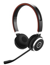 Jabra Evolve 65 MS Wireless Headset, Stereo, Includes Link 370 USB Adapter- 517