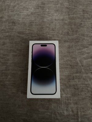 Apple iPhone 14 Pro Max 128GB - EMPTY Box Only - Deep Purple