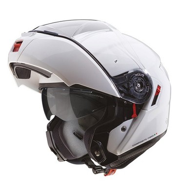Caberg Levo X Modular Motorcycle Helmet Glossy White C0GA60A5