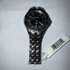 Armitron Men  s Watch 20/0456SV All Stainless Steel New Need Battery