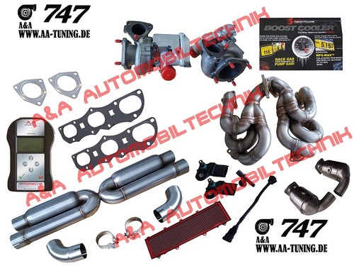 Porsche 997.2 Turbo / TurboS Upgradekit A&A "747" Stage 4 Wasser-Methanol - Bild 1 von 4