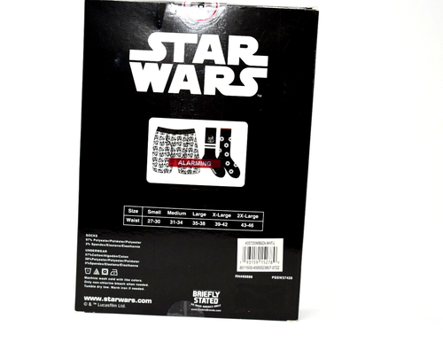 Star Wars Underwear & Sock Set Officially Licensed Large Boxers Socks 6-12 NEW - Picture 5 of 5