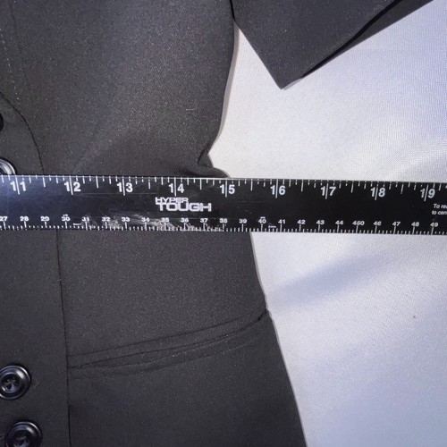 Board Room Chic Women's Single Breasted Black Dress Size Small Office Siren - Picture 4 of 8