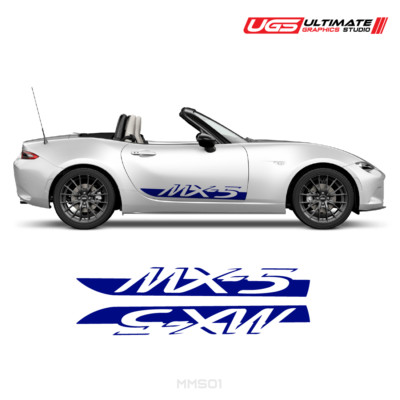 Mazda Miata Side Graphics MX-5