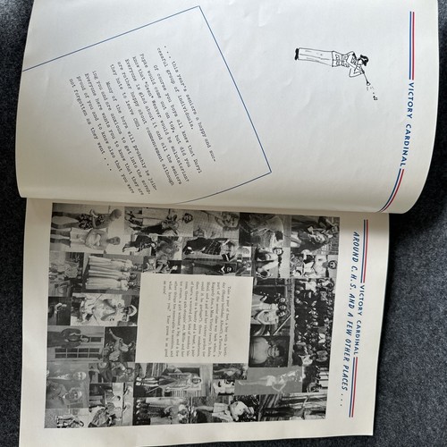 Coldwater High School Yearbook 1943 "Victory Cardinal" Michigan Plus Will Insert - Picture 10 of 17