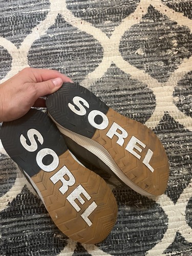 Women's US 8 Sorel OUT N ABOUT III LOW Sneakers STONE GREEN Waterproof Shoes - Picture 8 of 15
