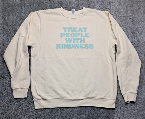 NEW Harry Styles Sweatshirt Size LARGE Treat People With Kindness HSLOT TPWK
