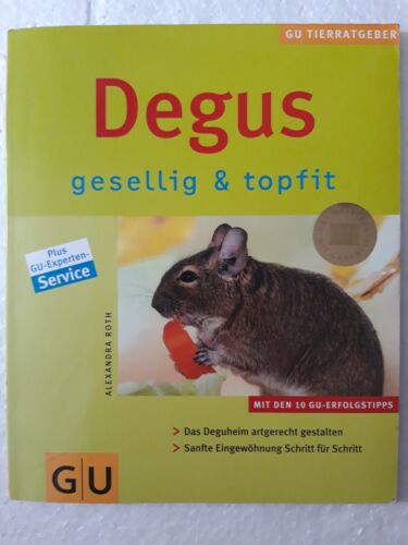Buch DEGUS gesellig + topfit, GU Ratgeber, 2007 - Bild 1 von 2