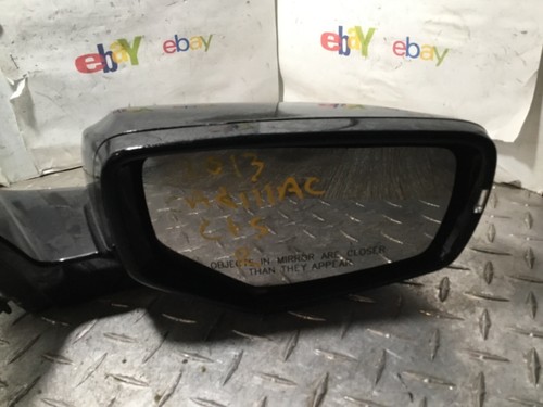 2014-2016 Cadillac CTS right side mirror with turn signal BLACK 23409791 - Picture 4 of 8