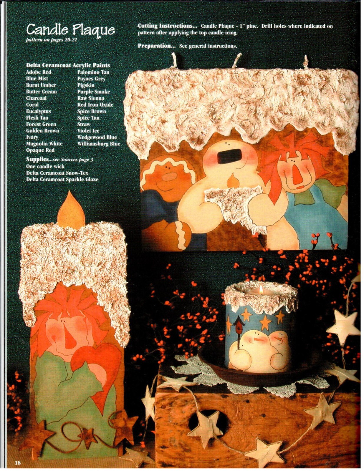 Simple Strokes for Simplefok's Pamela Bouse Acrylic Decorative Painting Book