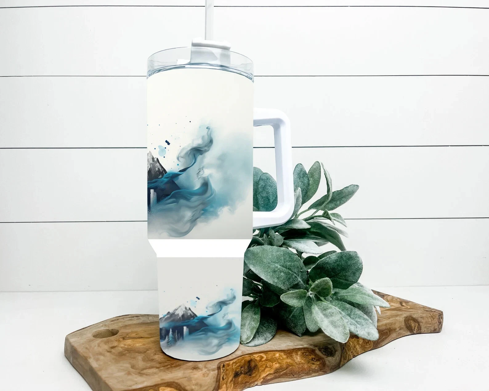 Wolf Stainless Steel Tumbler, 40 Oz, Personalized