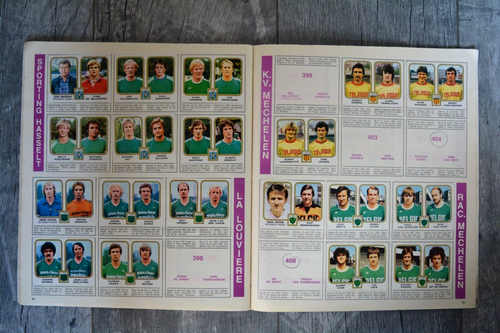 Panini Fußball Football 81 Belgien 1981-I.u.II.Division-Sammelalbum n.komplett - Picture 10 of 12