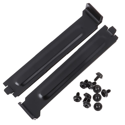 10 x Black PCI Chassis Slot Covers Bracket with Screws Blanking Pl.zhJ_bf - Photo 11/12