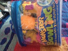 Melissa  Doug Monster Bowling Game 6 Soft Plush Pins  Ball Toddler Toy Ages 2 