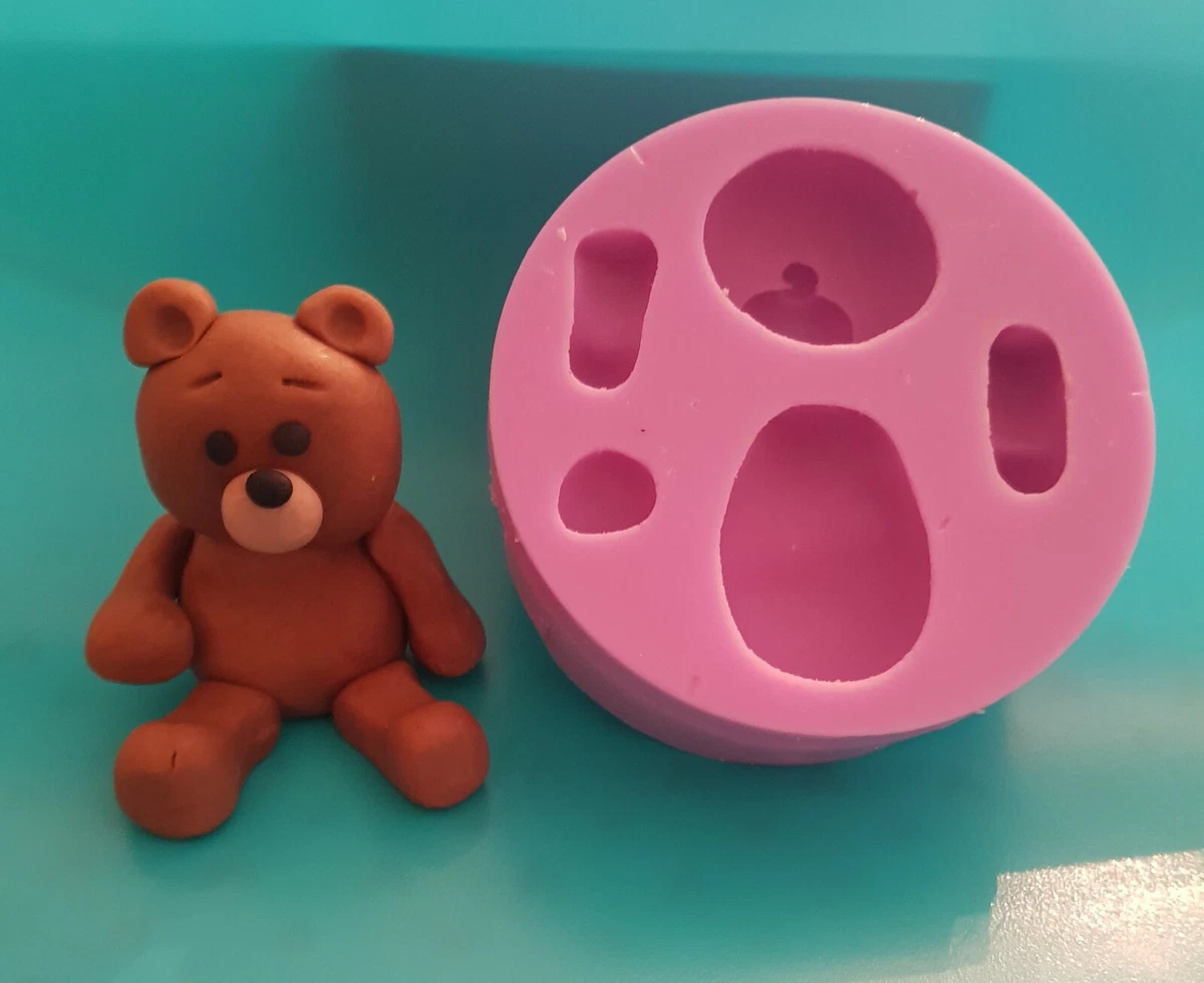 Teddy bear silicone mould cheap