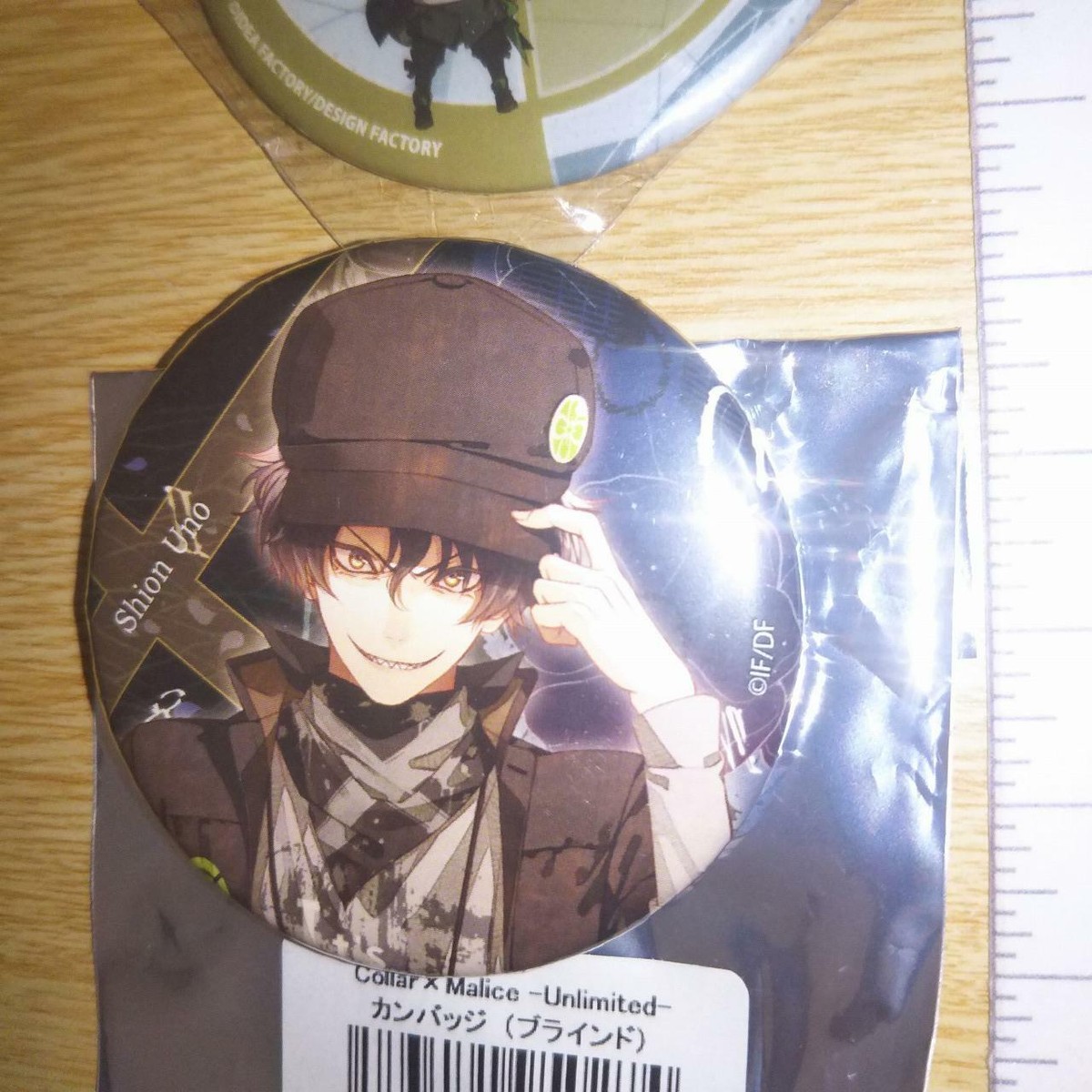 A63665 Collar x Malice / Idea Factory / Can badge / Shion