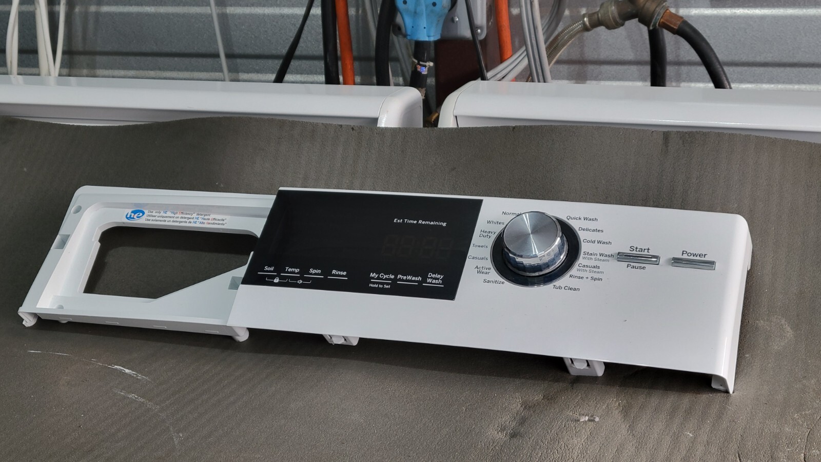 GE Compact Washer Control Panel M22117E4837 - Fast Free Shipping