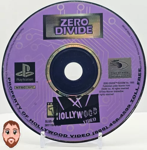 Zero Divide Sony PlayStation 1 Disc Only *No Case Or Manual!*