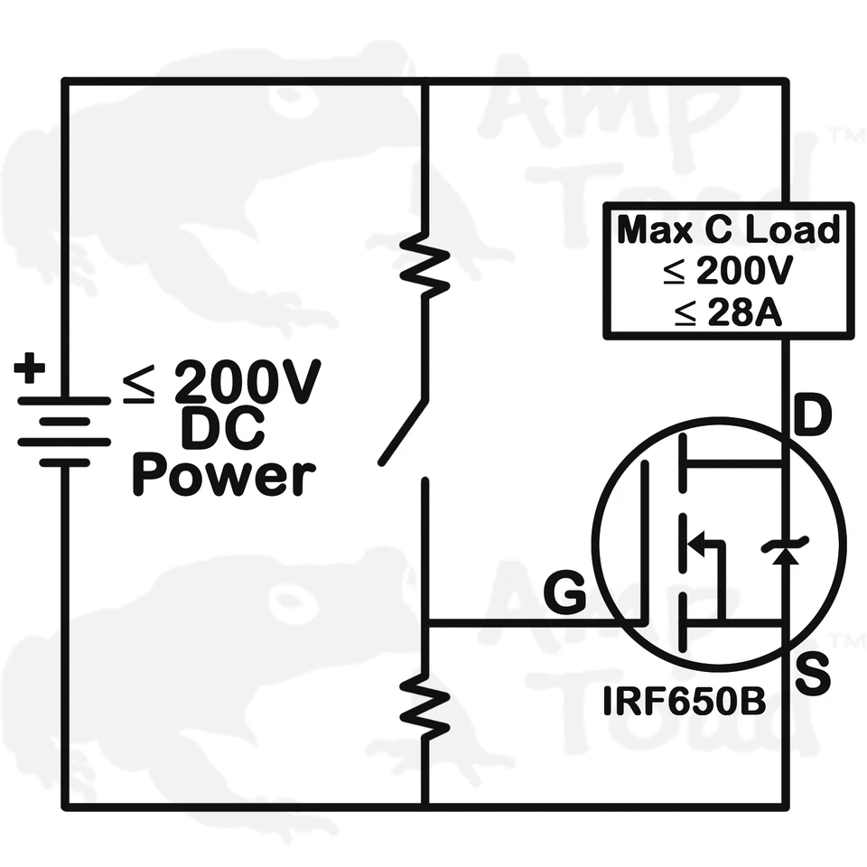 Interruptor IRF650 MOSFET - IRF650B 200V 28A - Imagem 4 de 4