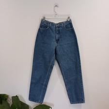 Lands' End High Rise Tapered Jeans, Size 10