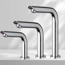 Bathroom Automatic Hand Free Touchless Sensor Faucet Sink Tap Deck Mounted