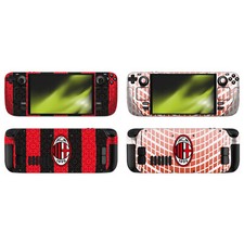 OFFICIAL AC MILAN 2020/21 CREST KIT VINYL STICKER SKIN DECAL FOR STEAM DECK OLED