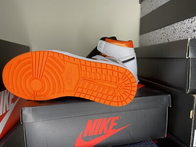 AIR JORDAN 1 RETRO HIGH OG ELECTRIC ORANGE 575441-180 Size