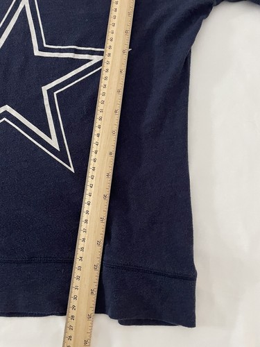 Victorias Secret PINK Top Womens Small S Dallas Cowboys NFL Long Sleeve - Picture 10 of 10
