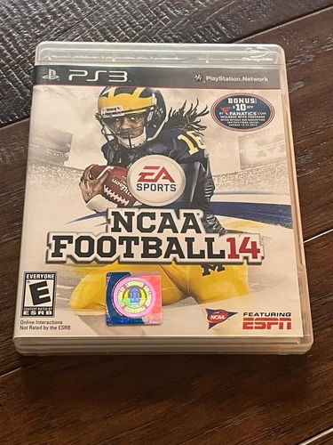 NCAA Football 14 (Sony PlayStation 3, 2013) PS3 Complete Tested Authentic RARE🔥