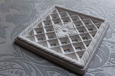 Plaster Air Vent Cover 220mm X 220mm Victorian Design 