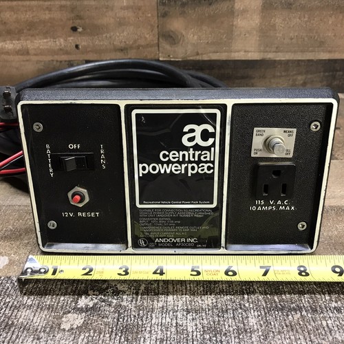 Casa rodante Powerpac central de aire acondicionado vintage se adapta a cámper emergente Coleman y otras marcas *TAL CUAL* - Imagen 5 de 11