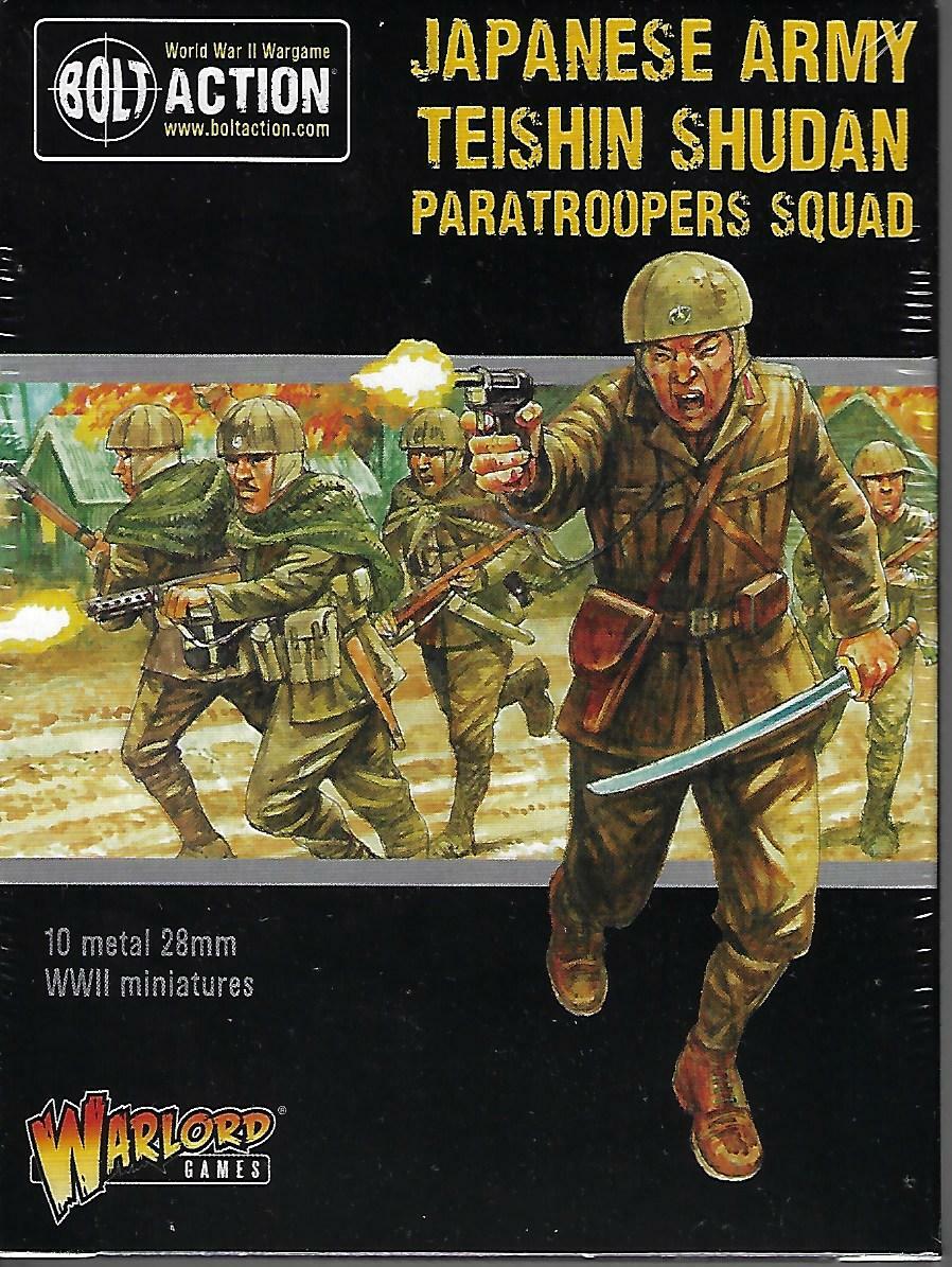 Bolt Action Japanese Teishin Shudan Squad NIB NEW Warlord Bolt Action Japanese Teishin Shudan Squad NIB NEW Warlord