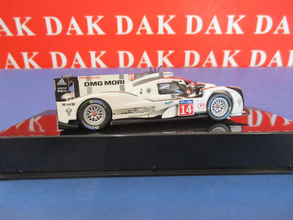 Die cast 1/43 Modellino Auto Porsche 919 Hybrid 24H Le Mans 2014 R. Dumas - Immagine 4 di 4