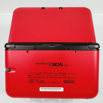 Nintendo Switch 3ds red Excellent Nintendo 3DS LL XL Console Only Various Select Colors