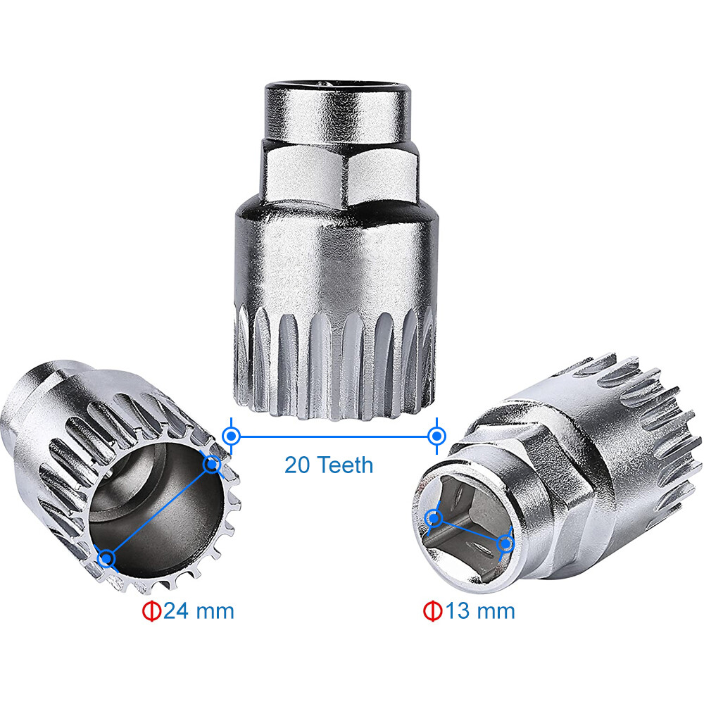 Estrattore Pedivella Estrattore Per Pedivelle Per Bicicletta Strumento Di Rimozione Della 575005 - Foto 10