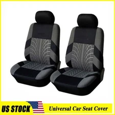 For Honda CR-V CRV Car Seat Covers Polyester Cloth Front Row 2 Seats Protector