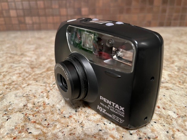 Pentax IQZoom EZY 35mm Point & Shoot Film Camera for sale online
