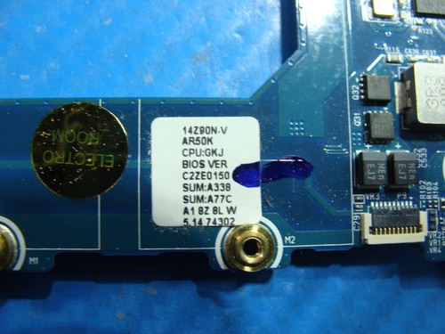 LG Gram 14” 14Z90N-U.ARW5U1 Intel i5-1035G7 1.2GHz 8GB Motherboard EAX68997001 - Photo 2/5