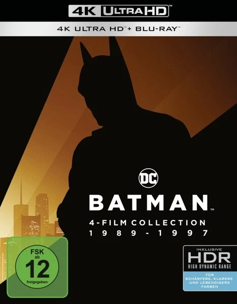 BATMAN 1-4 COLLECTION -   8 ULTRA HD BLU-RAY NEU - Bild 1 von 1