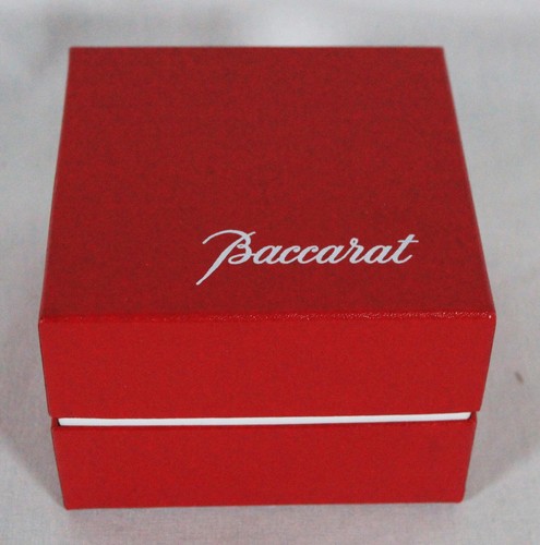 RARO! FIGURINA VINTAGE TOPO/RATTO CRISTALLO BACCARAT LUNGA 4" FRANCIA NUOVA IN SCATOLA - Foto 9 di 11
