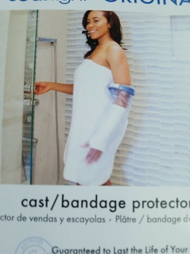 2 ~ SEAL TIGHT ORIGINAL CAST BANDAGE PROTECTOR REUSABLE ADULT Short Arm 20101 - 第 5/7 張圖片