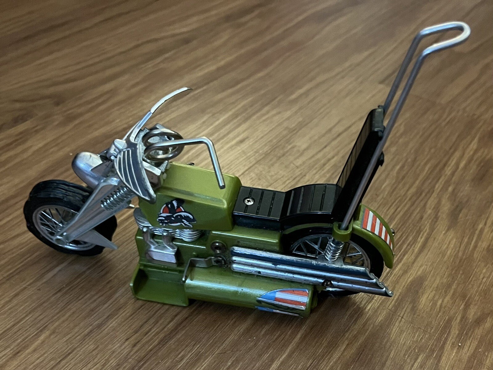 Vintage 1971 Hasbro Buzzard Screamin Demons Toy Motorcycle Bike **Not