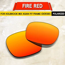 1.5MM POLARIZED Replacement Lenses for Oakley Holbrook Mix AF OO9385, Fire Red