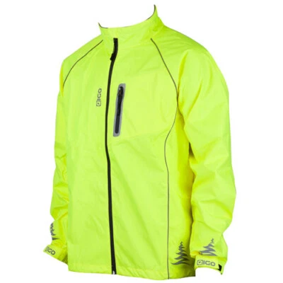 REITEN WASSERDICHTE JACKE EIGO DELTA WINDDICHT MANTEL HI-VIS FLUOR GELB