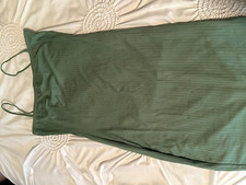 Seamless Solid Dress Spaghetti Straps