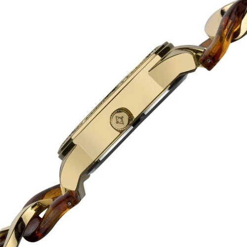 Reloj AKRIBOS XXIV para mujer AK562BR cadena de resina acentuada con cristal 38 mm 124142 Foto 3 de 4