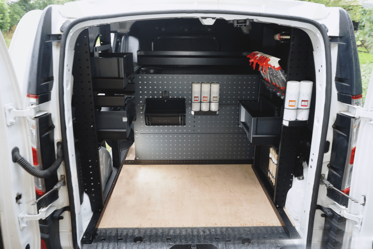 Ford Transit Connect Detailing Van For Sale Cargo Van Conversion