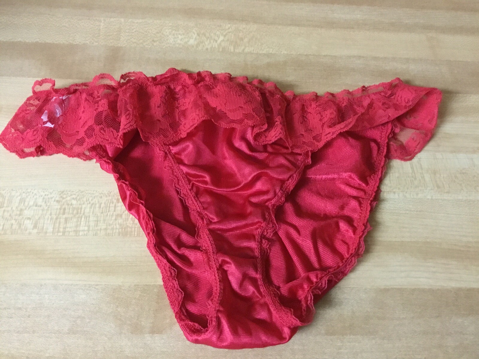 Vintage JCPENNEY Nylon Panties Lace Trim medium 37… Gem