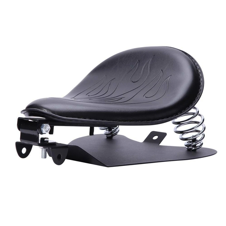 Motorcycle Solo Seat Springs For Harley Heritage Springer Softail Bobber Chopper - Image 2 of 4